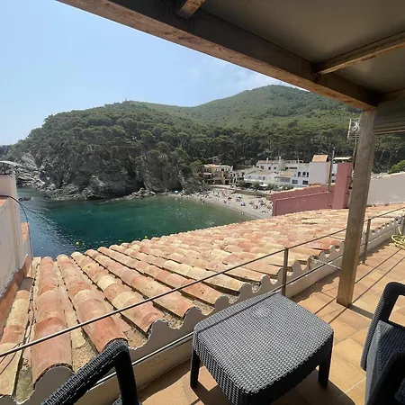 Encantadora Casa De Pescadores En Sa Tuna, Terraza - Es-226-27 巴古尔