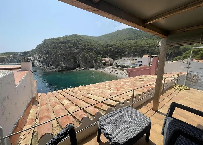 Encantadora Casa De Pescadores En Sa Tuna, Terraza - Es-226-27 巴古尔